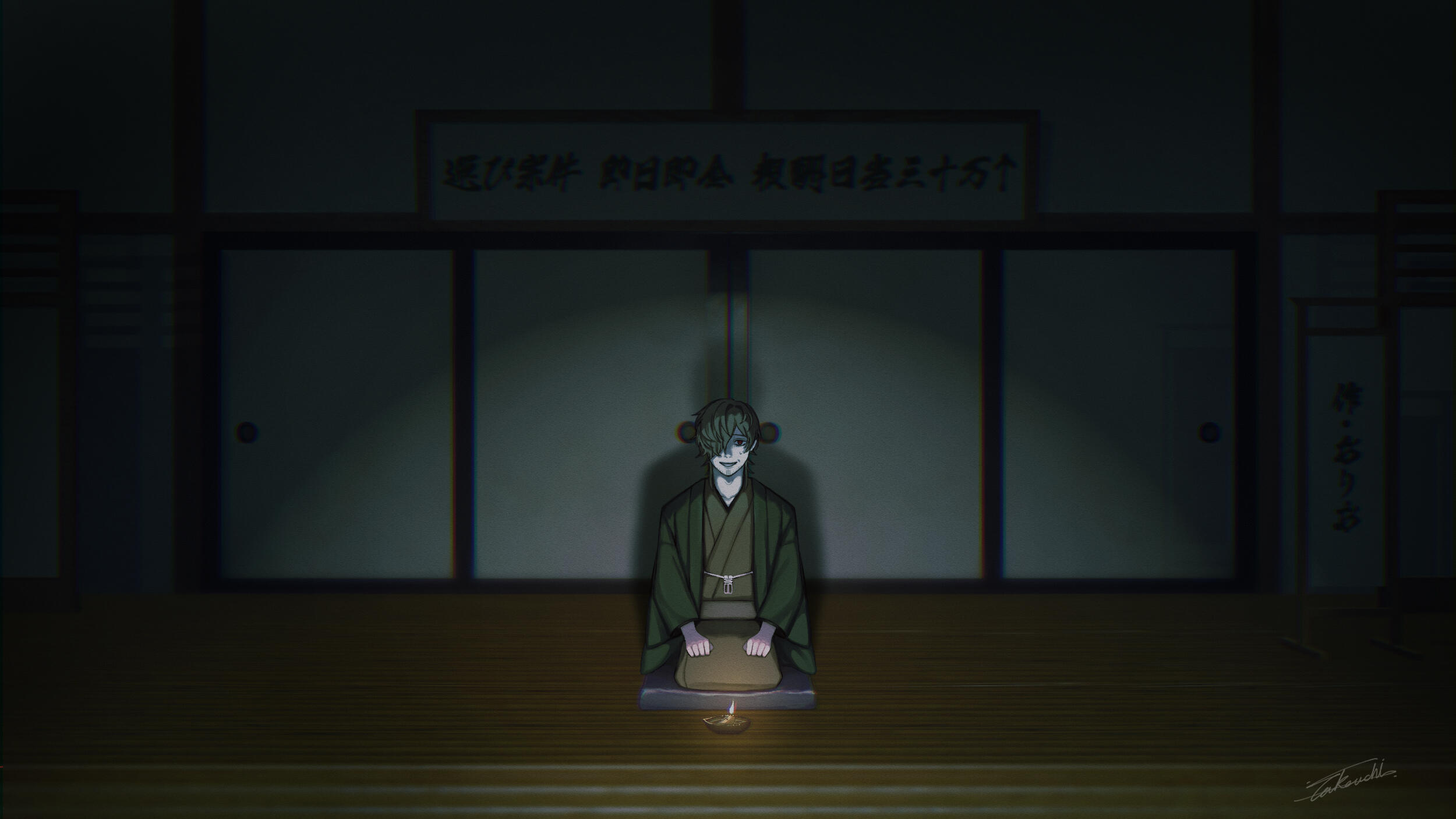 Emoclore TRPG official scenario collection "Undead Dead Devils" trailer art. / Illustration contributed.